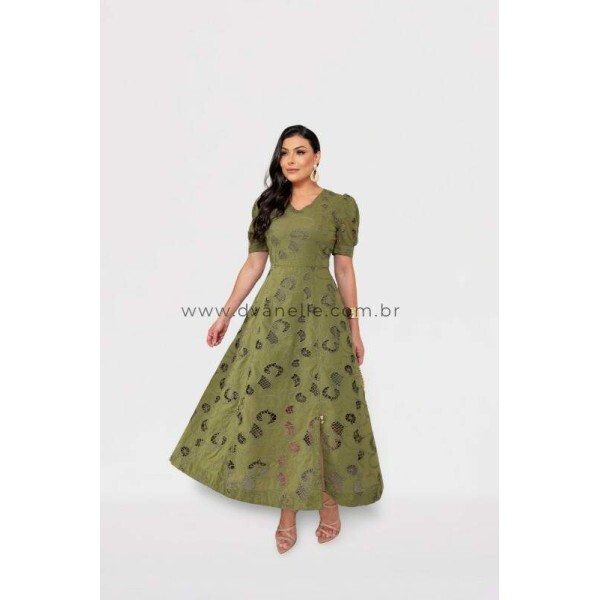 Vestido Elisngela Verde