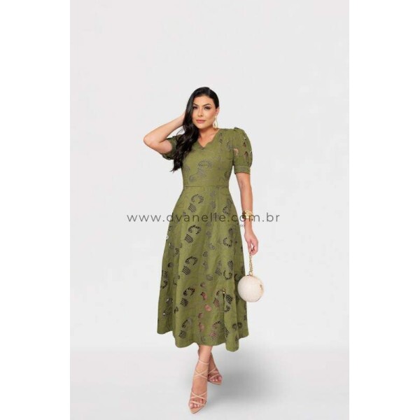 Vestido Elisngela Verde