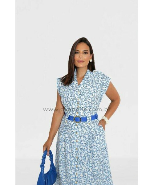 Vestido Laura Azul