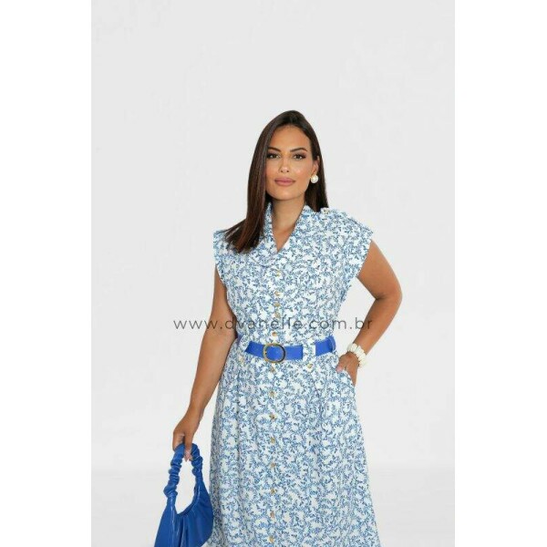 Vestido Laura Azul