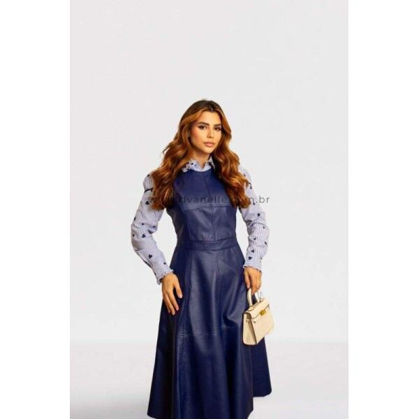 Vestido Camila Azul