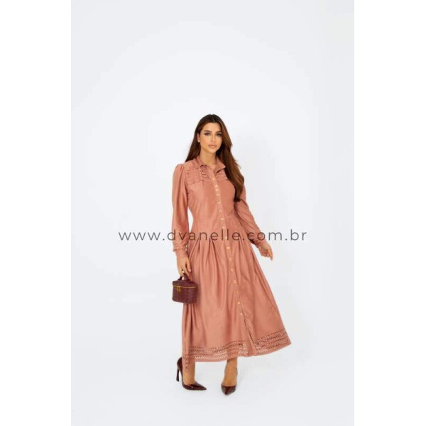 Vestido Paloma Rosa