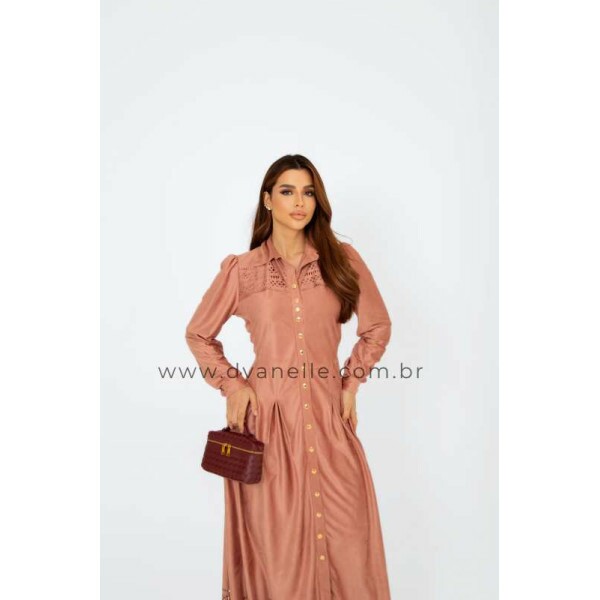 Vestido Paloma Rosa