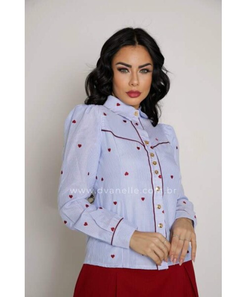 Camisa Nataly Azul