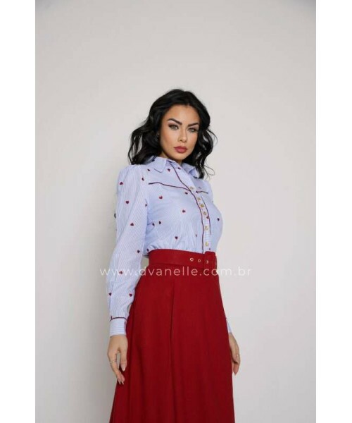 Camisa Nataly Azul