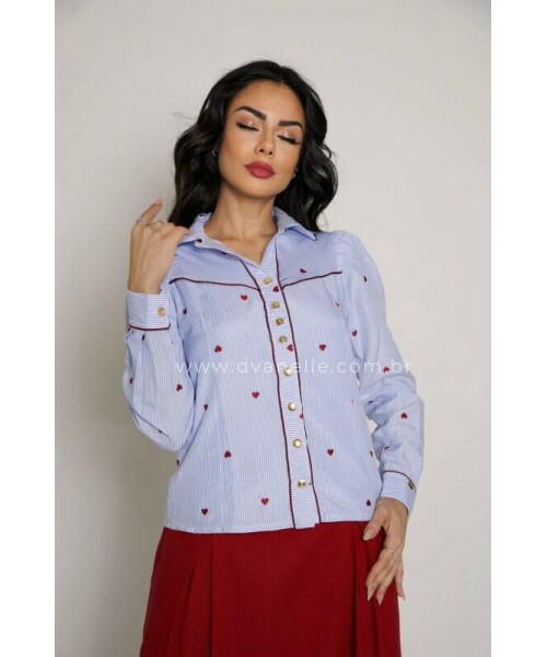 Camisa Nataly Azul