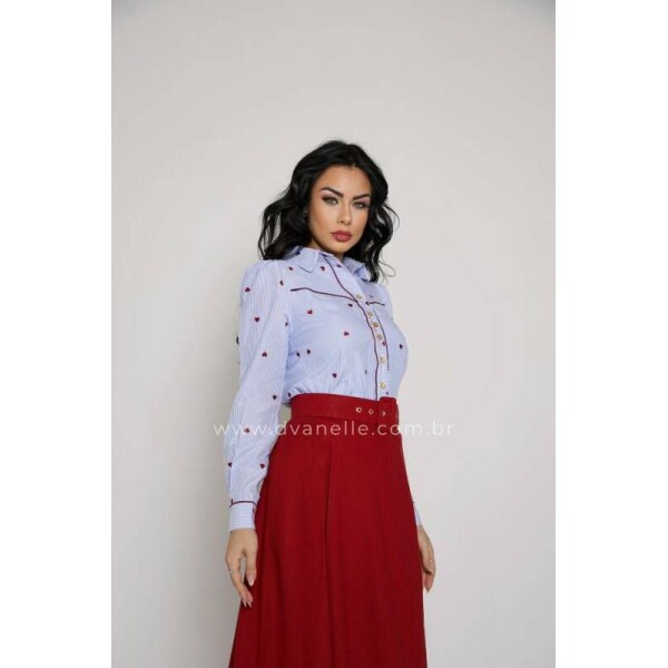 Camisa Nataly Azul