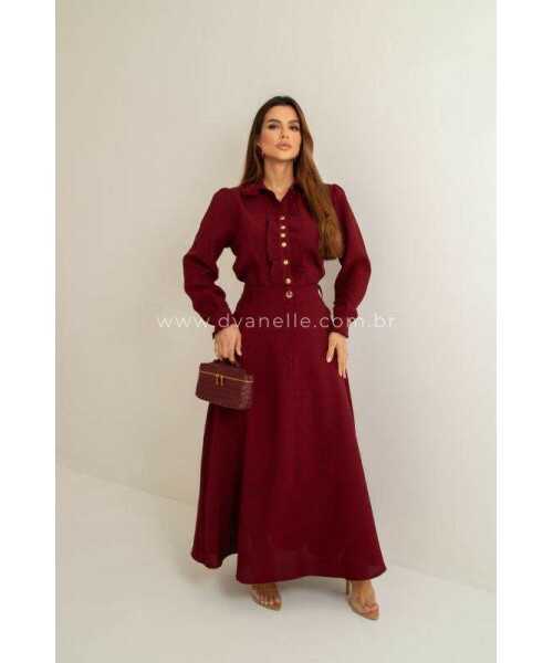 Conjunto Iris Vermelho