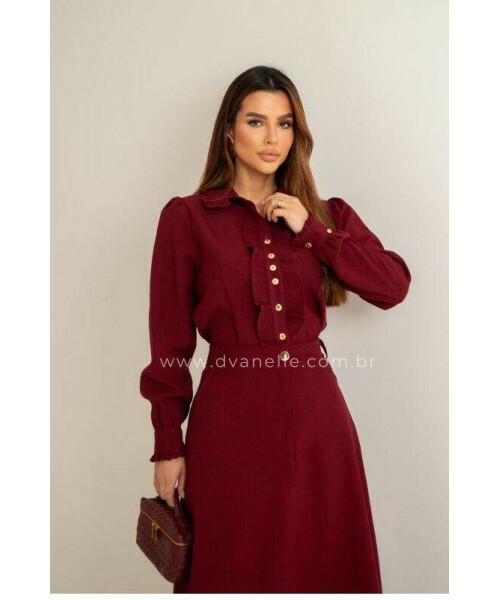 Conjunto Iris Vermelho