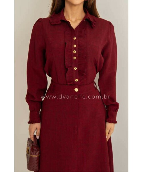 Conjunto Iris Vermelho