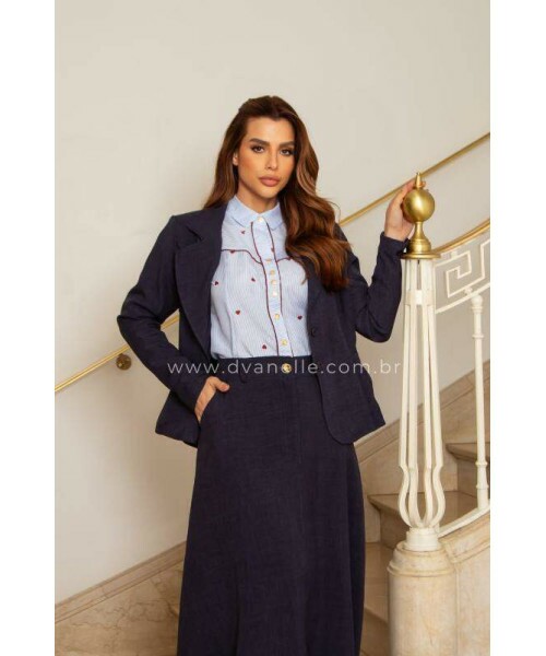 Blazer Cristina Azul