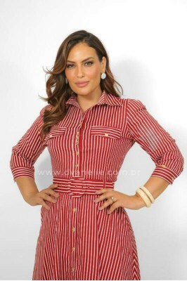 Vestido Luciana Vinho