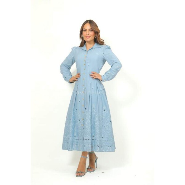 Vestido Antonela Azul