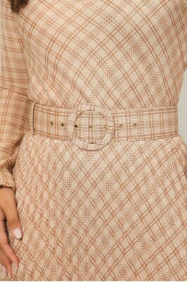 Vestido Catarina Bege