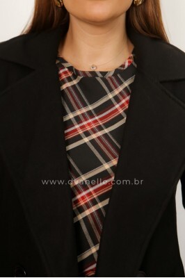 Casaco D�bora Preto