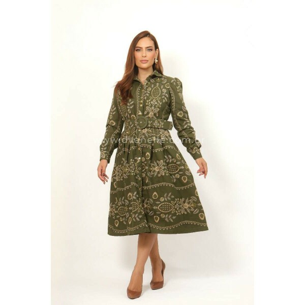 Vestido C�lia Verde