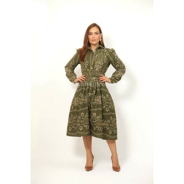 Vestido C�lia Verde