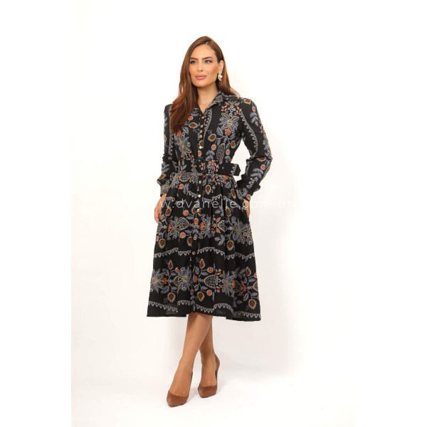 Vestido C�lia Preto