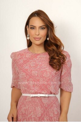 Vestido Rosane Rosa