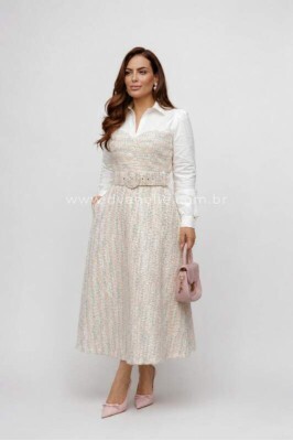 Vestido Alice Rosa