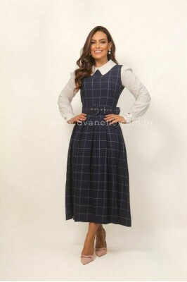 Vestido Beatriz Azul