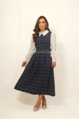 Vestido Beatriz Azul