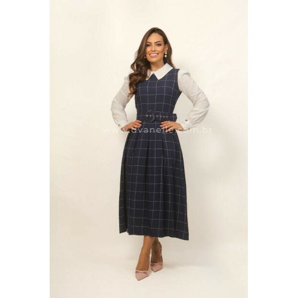 Vestido Beatriz Azul