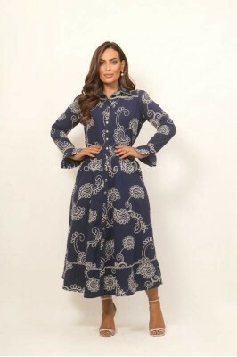 Vestido Agatha Azul