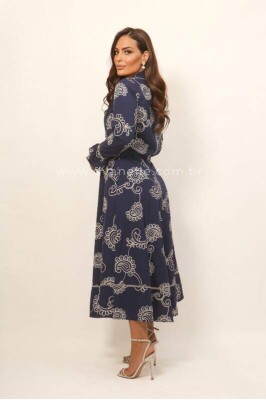 Vestido Agatha Azul