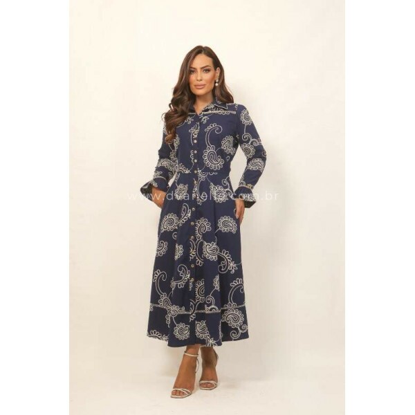 Vestido Agatha Azul