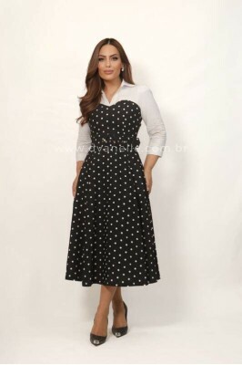 Vestido Rafaela Preto
