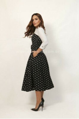 Vestido Rafaela Preto