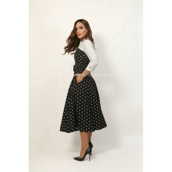 Vestido Rafaela Preto