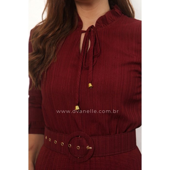 Vestido Neiva Vinho