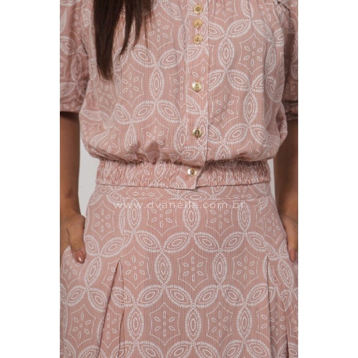 Conjunto Elizete Vermelho