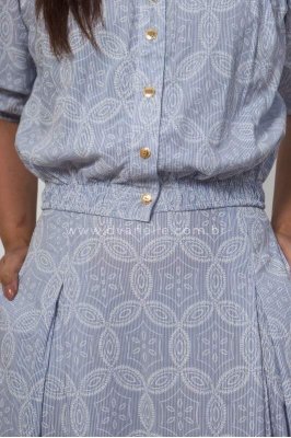 Conjunto Elizete Azul