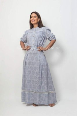 Conjunto Elizete Azul