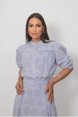 Conjunto Elizete Azul