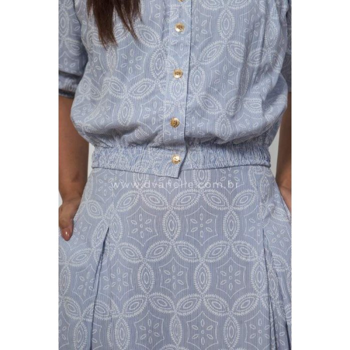 Conjunto Elizete Azul
