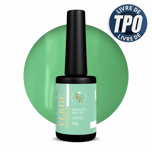 AGL Esmalte em Gel Verde Ousado 10g