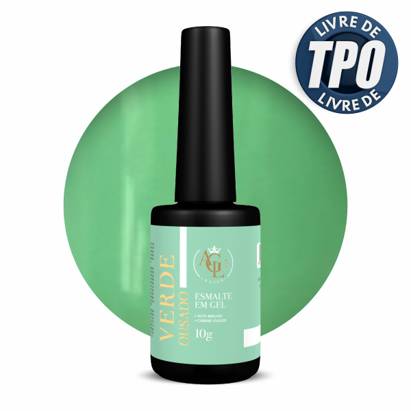 AGL Esmalte em Gel Verde Ousado 10g