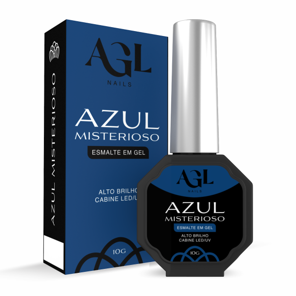 AGL Esmalte em Gel Azul Misterioso 10g