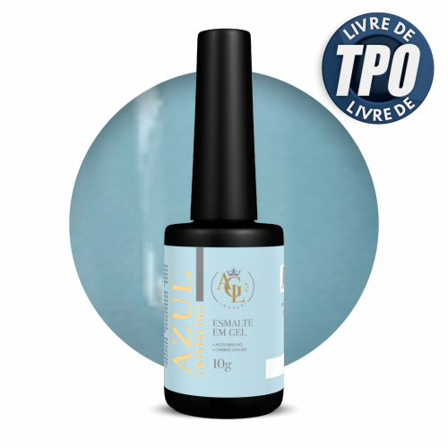 AGL Esmalte em Gel Azul Cristalino 10g