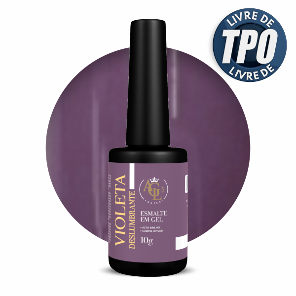 AGL Esmalte em Gel Violeta Deslumbrante 10g