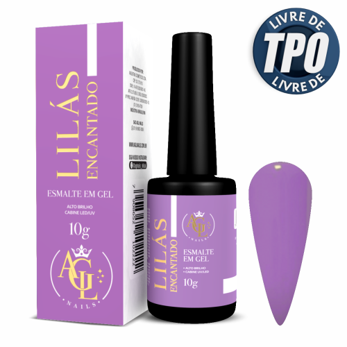 AGL Esmalte em Gel Lil�s Encantado 10g