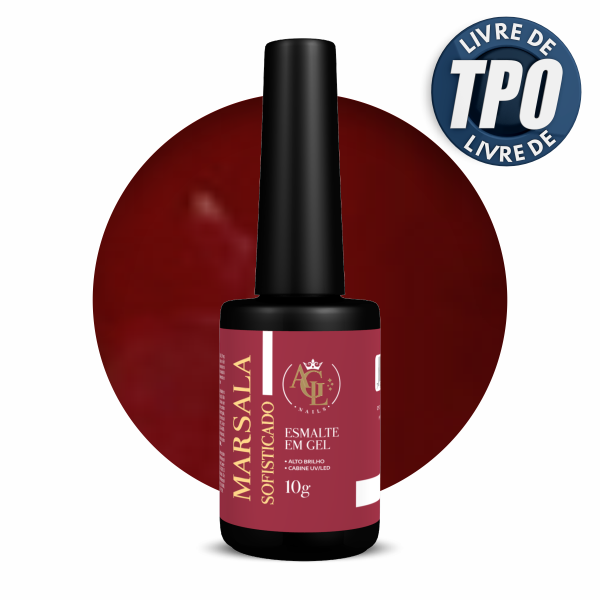 AGL Esmalte em Gel Marsala Sofisticado 10g