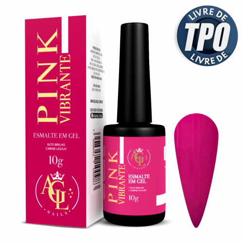 AGL Esmalte em Gel Pink Vibrante 10g