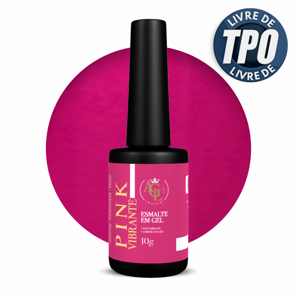AGL Esmalte em Gel Pink Vibrante 10g