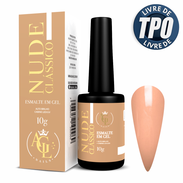 AGL Esmalte em Gel Nude Cl�ssico 10g