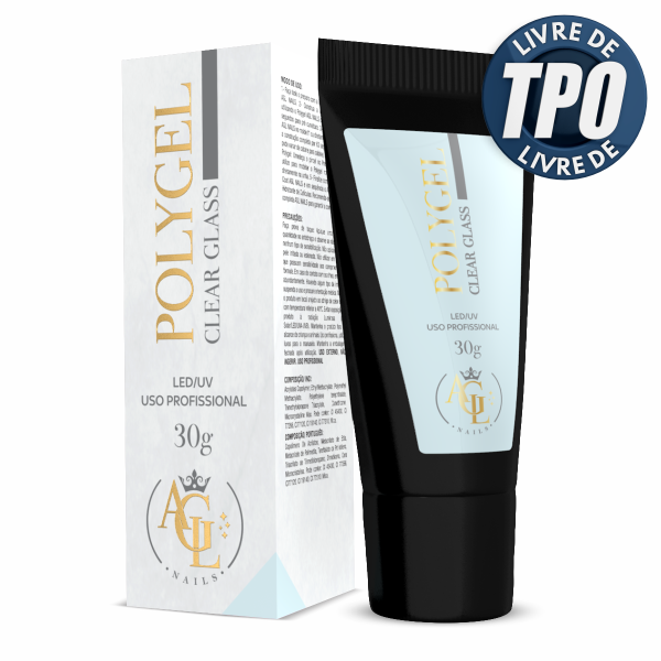 AGL Polygel Clear Glass 30g